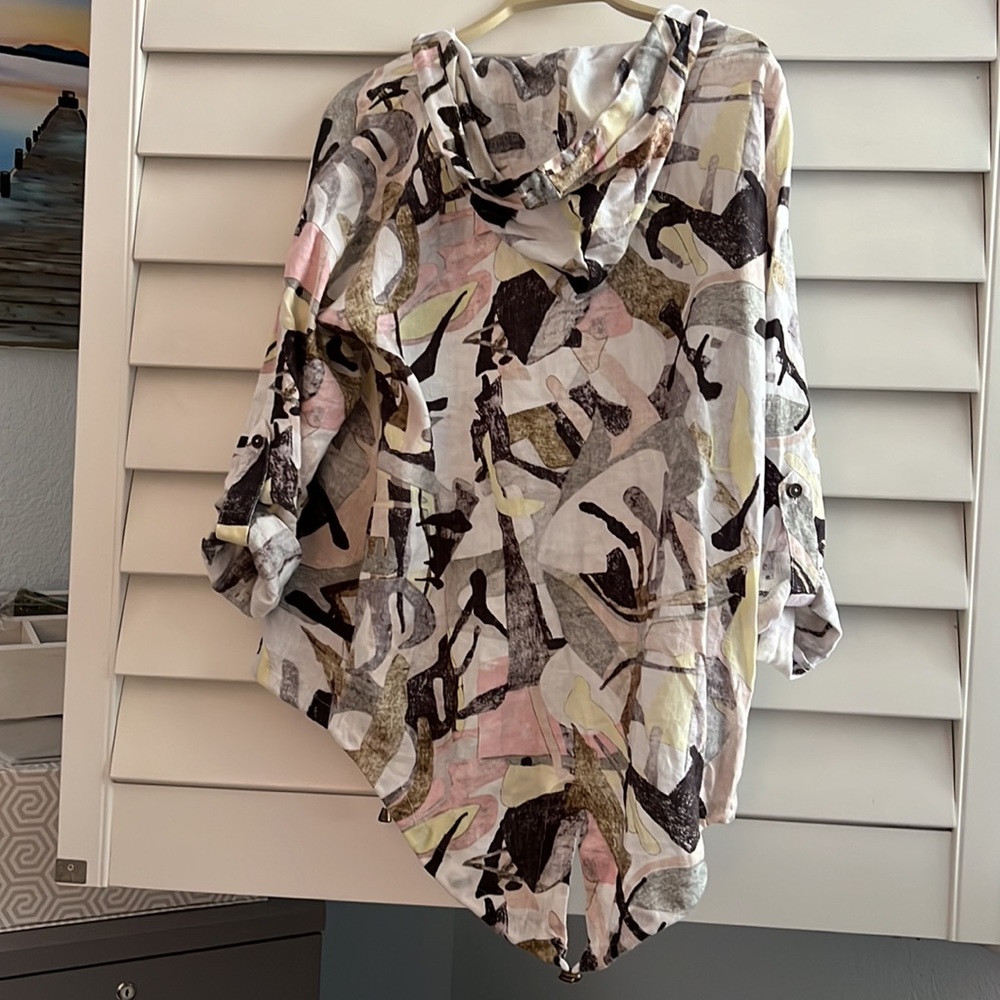 Linen Jacket. Multi Color . Size Xs - image 6